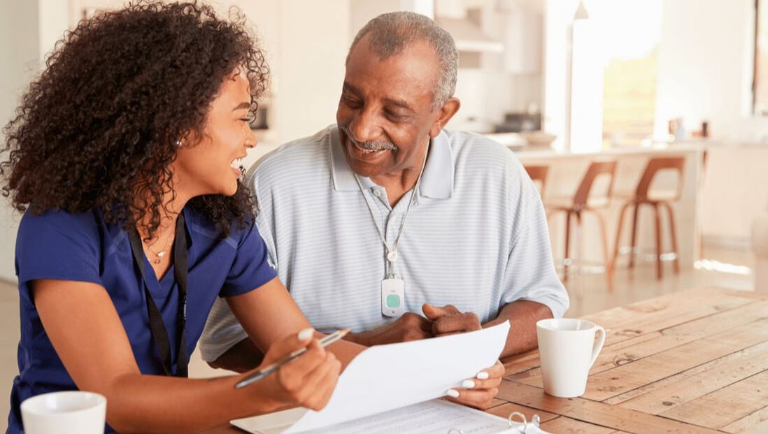 Care for Elderly Man